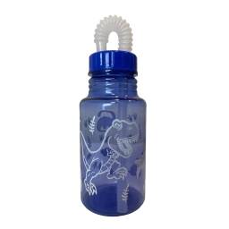 Botella 475 ml para nio de dinosaurio REX BPA free reciclable