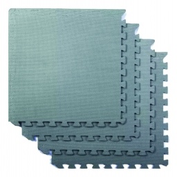 Piso De Goma 60cm X 60cm 1cm Gym Gimnasio Club Bajo Transito