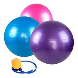 Pelota Fitball De Pilates 75cm Aerobics Fitness Fisio Yoga