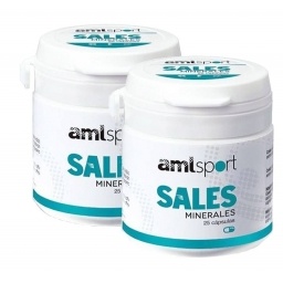 Sales minerales AML 25 cap sin sabor gluten free deporte salud suplemento