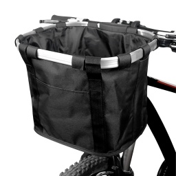 Canasto Bicicleta Desmontable Impermeable Lona y Aluminio TPUY