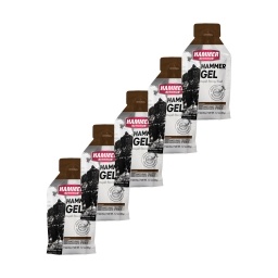 Gel x5 Energizante Ciclismo Entrenamiento Sin Azcar Agregado - chocolate HAMMER