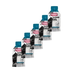 Gel x5 Energizante Ciclismo Entrenamiento Sin Azúcar Agregado - Naranja HAMMER