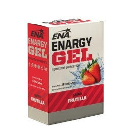 Caja Ena Energy Gel Frutilla x6 Unidades