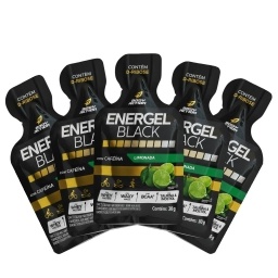 Kit x5 Gel Energ�tico con Cafe�na Sabor Limonada - Energel Black 30g