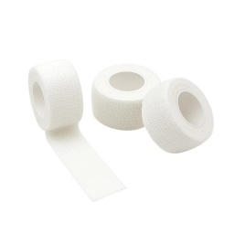 Kit x3 Vendas Cohesivas Tipo Coban 2,5 cm x 4,5 m Blanco Autoadhesivas