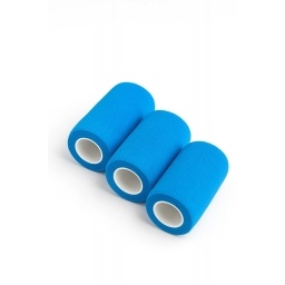 Kit x3 Vendas Cohesivas Tipo Coban 7,5 cm x 4,5 m Autoadhesivas