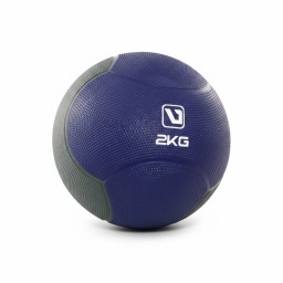 Pelota Medicinal 2 kg LiveUp - Caucho Antideslizante para Entrenamiento de Core