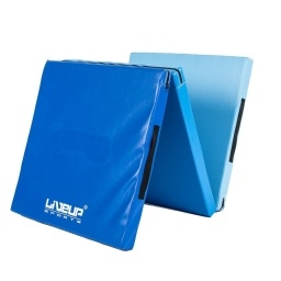 Colchoneta de Entrenamiento Plegable 180x60x4 cm con Manijas