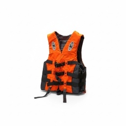 Chaleco Salvavidas Naranja Con Broches Regulables