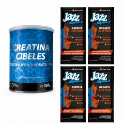 Creatina Cibeles 350g Sin Sabor Monohidratada Certificada CREAPURE + 4 Sobres Jazz de Regalo - Suplemento Deportivo