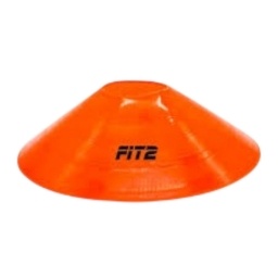 Cono Pl�stico Tortuga 5 cm para Entrenamiento Fit2 naranja