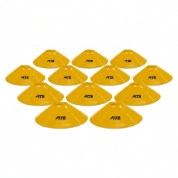 Kit x10 Conos Plato Tortuga 19 cm Entrenamiento