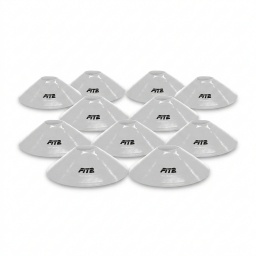 Kit x10 Conos Plato Tortuga 19 cm Entrenamiento