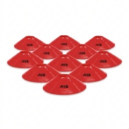 Kit x10 Conos Plato Tortuga 19 cm Entrenamiento
