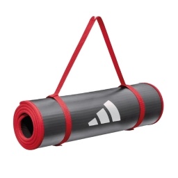 Colchoneta Mat Adidas Fitness 1 cm - Antideslizante en NBR para Yoga, Pilates y Entrenamiento Funcional