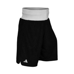 Short de Boxeo Adidas BX1 Poliester Cintura Ancha Elastica con Cordon Negro Dise�o Boxistico Clasico Adulto
