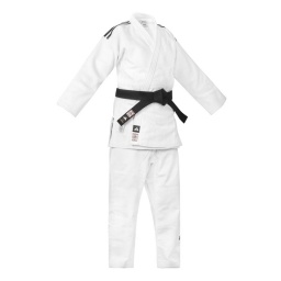 Uniforme Judogi Adidas Champion III IJF Approved Algodon Poliester 750gsm Grano de Arroz para Competicion Oficial