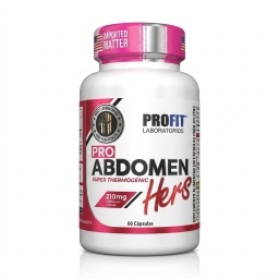 Profit Laborat�rios Pro Abdomen Hers Cafe�na En C�psulas - 60 C�psulas