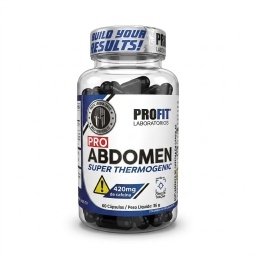 PRO ABDOMEN - Termogénico Super Concentrado 420mg Cafeina Profit