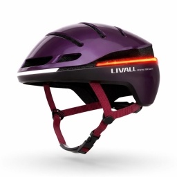 Casco bicicleta Smart Livall EVO21 Violeta