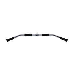 Barra Dorsales para Polea Cromada con Movimiento 92cm RHINO