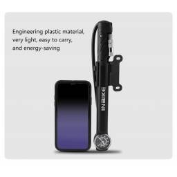 Inflador Biciciletas Pelotas aluminio barometro IQ327