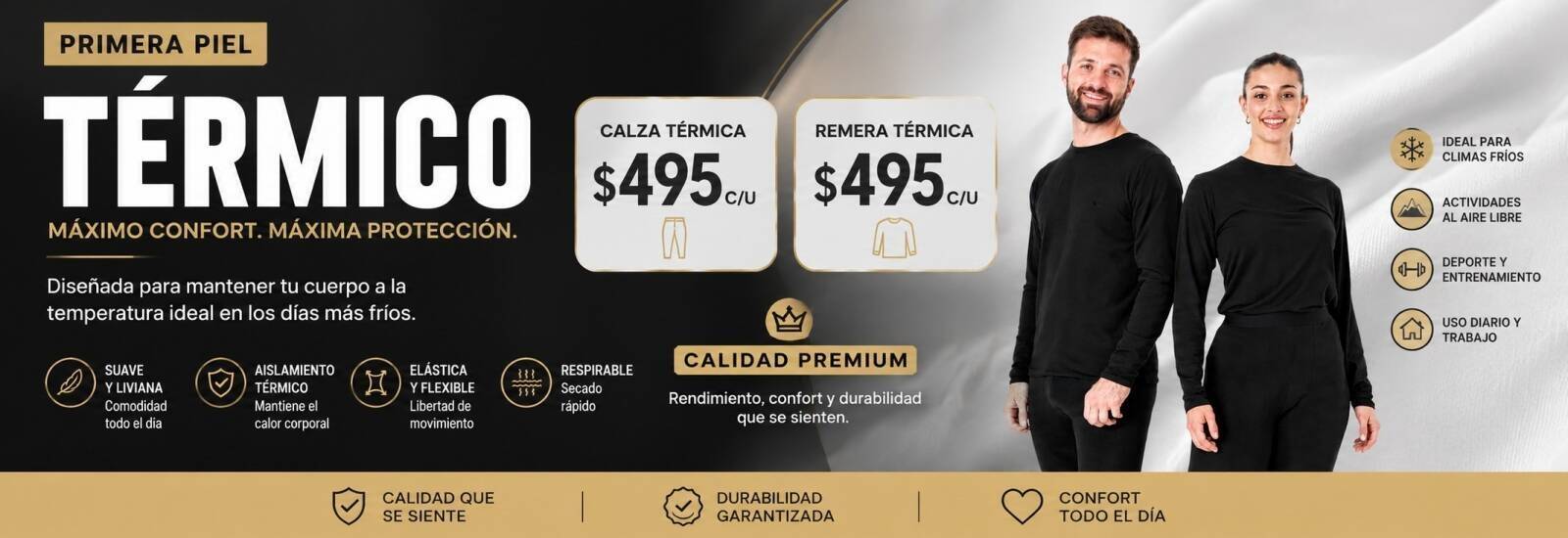 primera piel termico